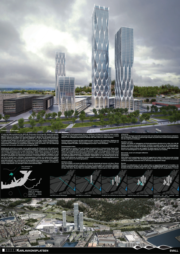 Arkitekttävling Karlavagnstornet - Tävlingsbidrag nr 2