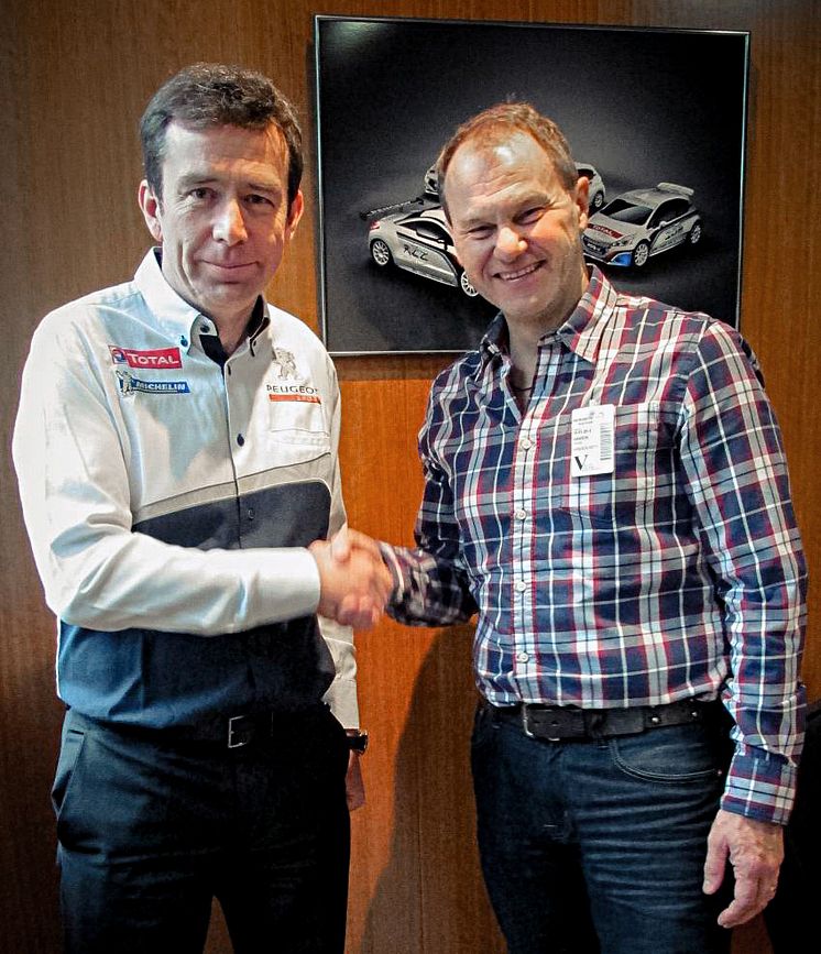 Peugeot i samarbete med Hansen Racing