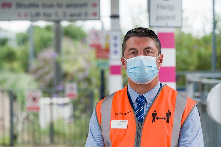 Thameslink's Joe Healy is supporting this year's campaign