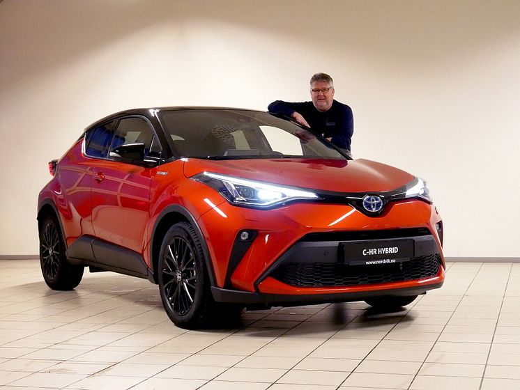 Oppgradert Toyota C-HR er klar for veiene i Namsos