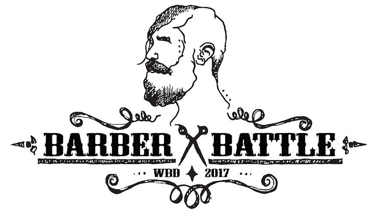 Swedish Barber Expo Barber Battle 2017 - logo designad Loiz Blomberg