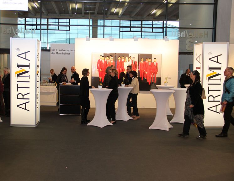 Messestand ARTIMA auf der art Karlsruhe 2015