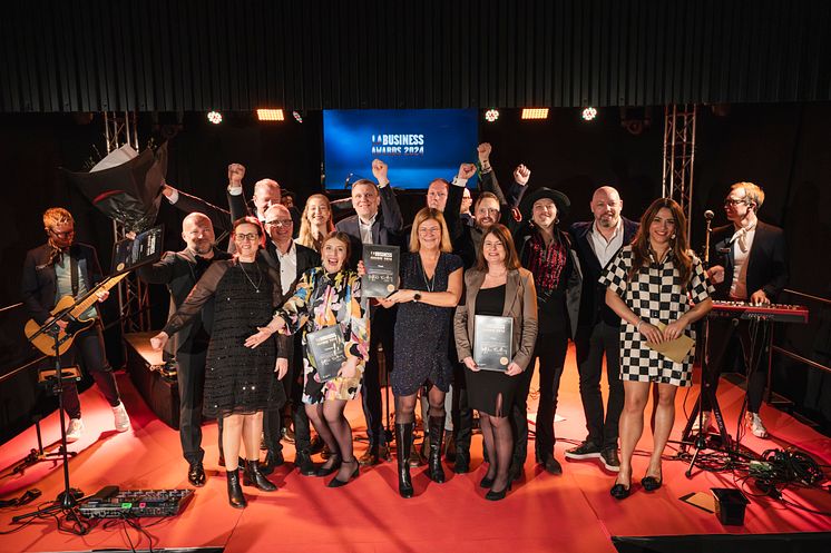 Vinnarbild LA Business Awards 2024