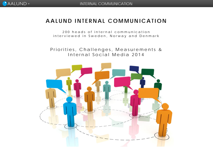 Intern kommunikation - undersökning december 2013