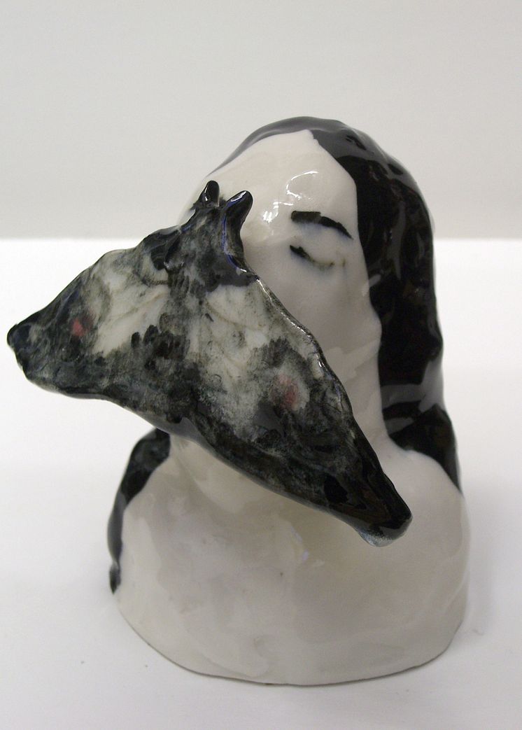 Klara Kristalova, Soon it is Dark, 2009. Glazed stoneware. Courtesy of  Alison Jacques Gallery