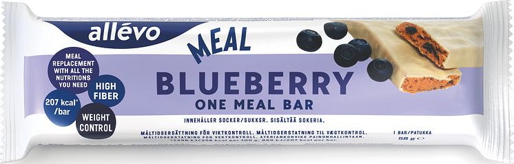 Allévo One Meal Bar Blueberry