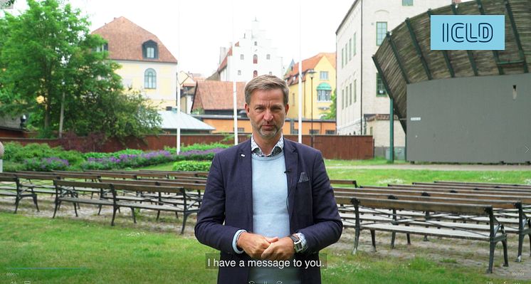 Johan lilja i Almedalen 2020