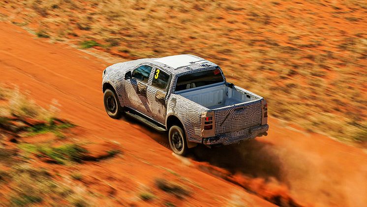 Neste generasjon Ford Ranger Raptor teaser 2022