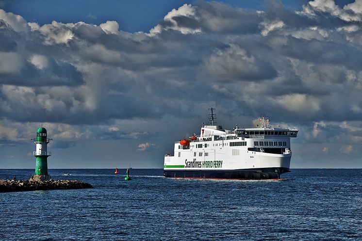 Scandlines' neue Hybridfähre "Berlin" 