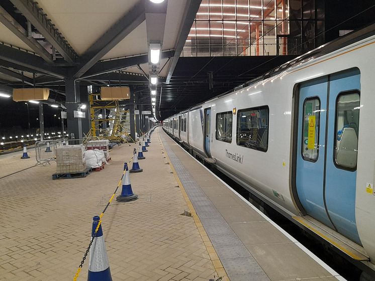 Brent Cross West platform safety testing