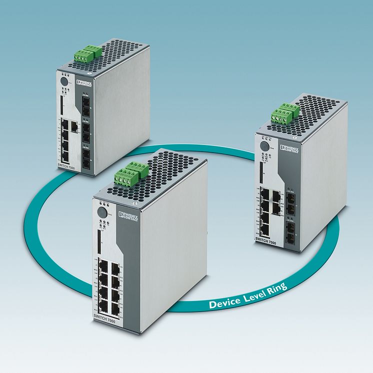 Ethernet/IP switchar med DLR och CIP