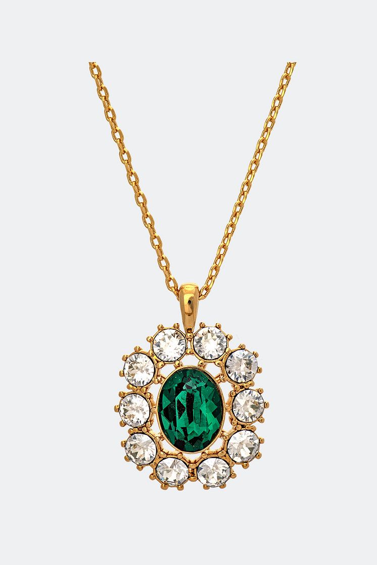 Miss Elizabeth necklace - Emerald - 699 kr