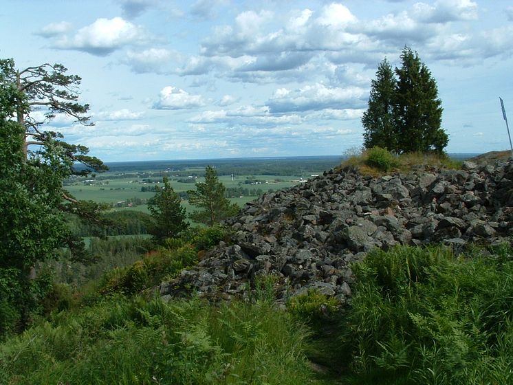 Ullavi klint. Bild Länsstyrelsen