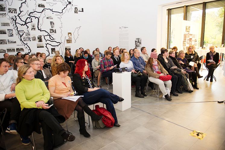 Pressträff om svenska charkuterier på Sven-Harrys konstmuseum