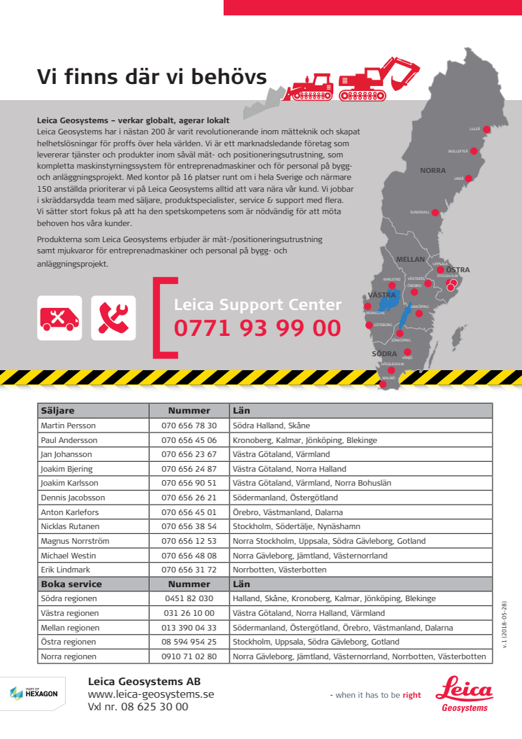 Vi är på plats - vi är redo - monter C:15 > > >