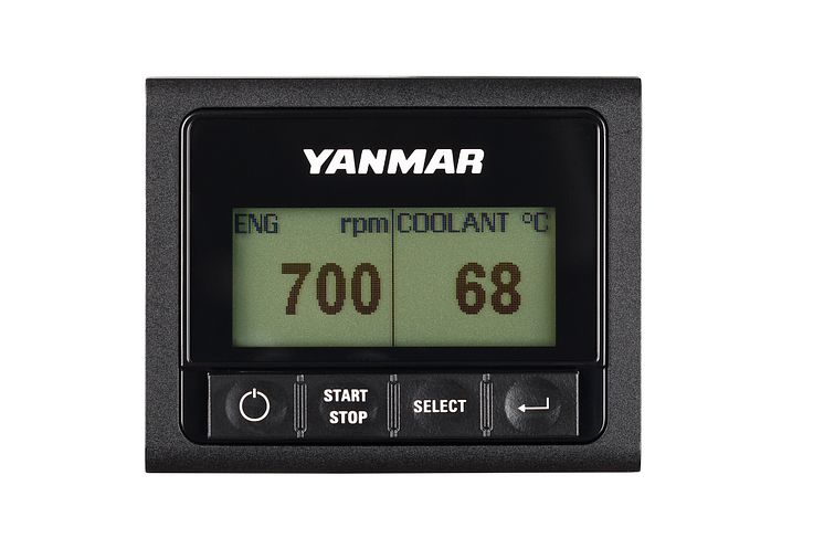 Hi-res image - YANMAR - YANMAR YD25 LCD Switch Panel Display 
