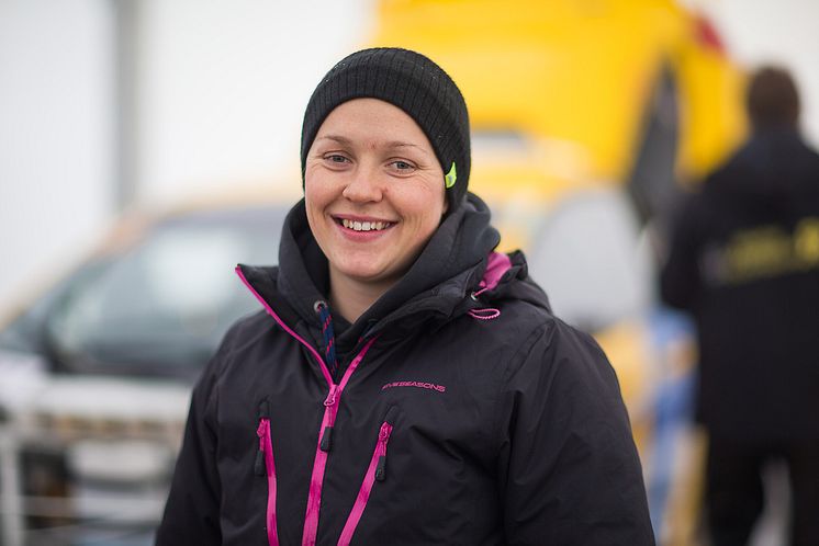 Sandra Hultgren är tillbaka från USA – kör avslutande tävlingarna i RallyX Lites
