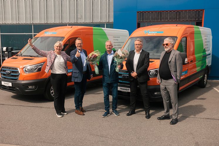 Ford E-Transit Norgespremiere 2022