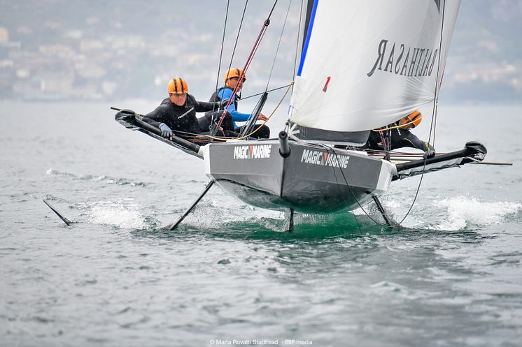 Persico F69 foiling sailing boat