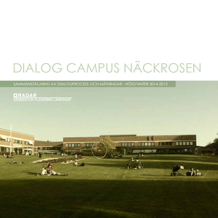Rapport dialog Campus Näckrosen i Göteborg
