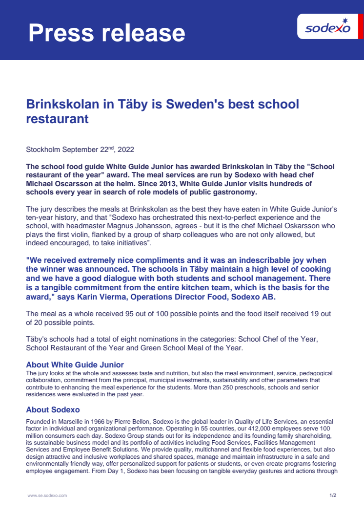 PR Brinkskolan in Täby is Sweden's best school restaurant SE 220922.pdf