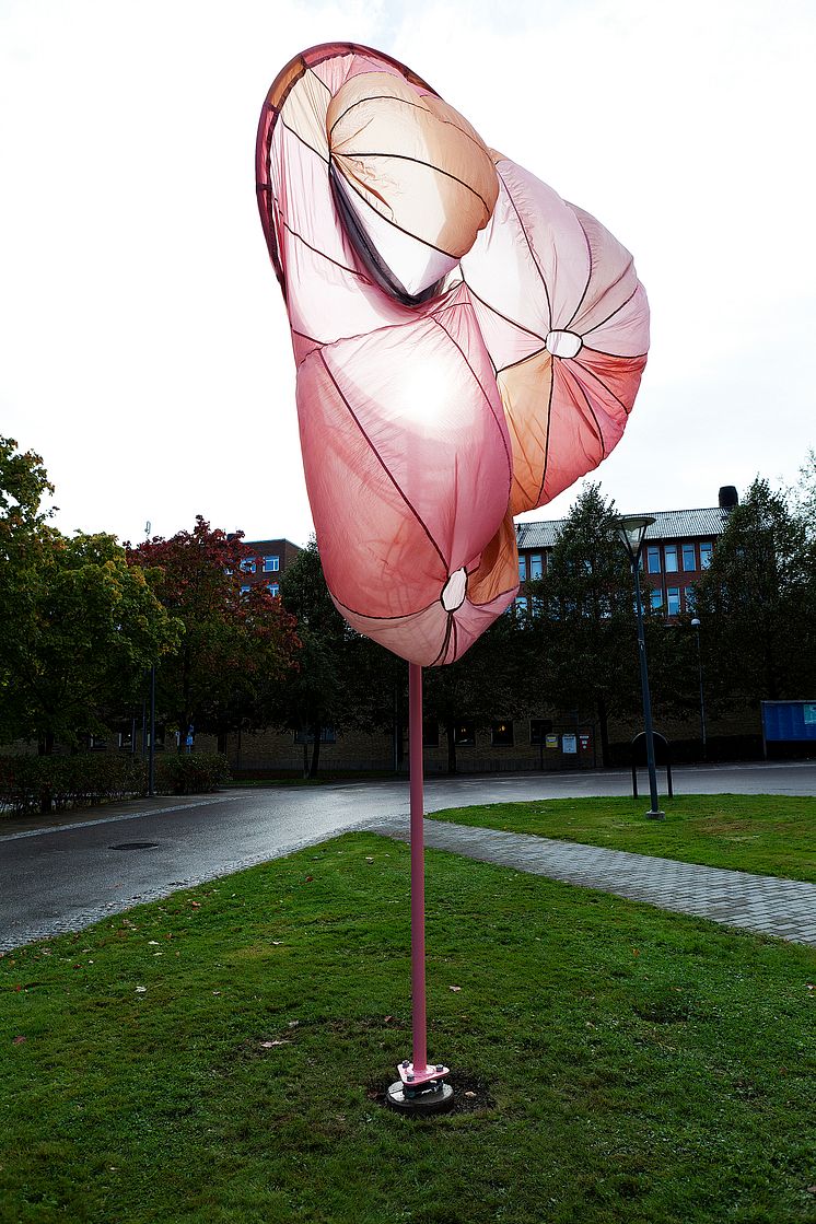 "Vindskulptur" av Annie Johansson, Art of Change 2013