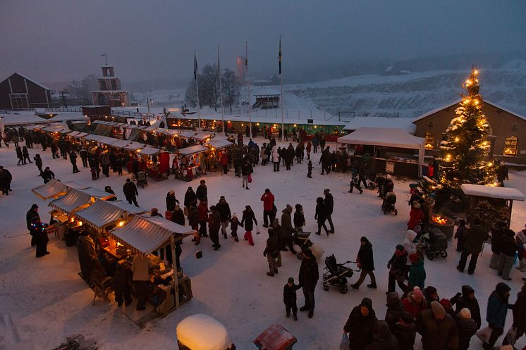 Dalarna, Julmarknad Falu Gruva, foto, Per Eriksson