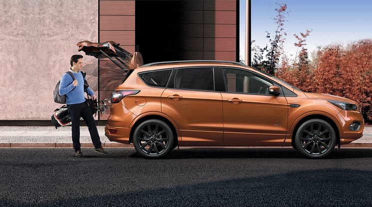 A Ford az új, sportos Kuga ST-Line modellel gazdagítja SUV-kínálatát; ezzel tovább bővül az ST-Line modellcsalád