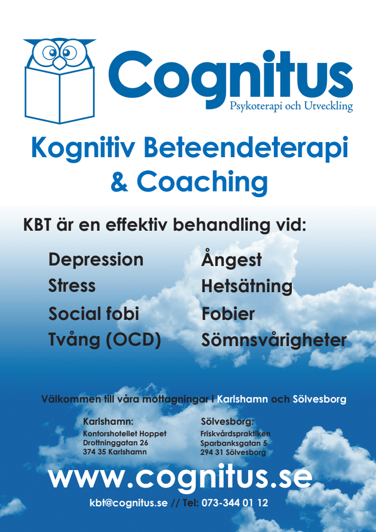 Ny affisch KBT i Karlshamn/Sölvesborg
