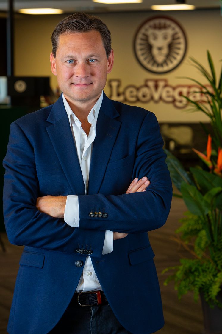 Gustaf Hagman, CEO LeoVegas