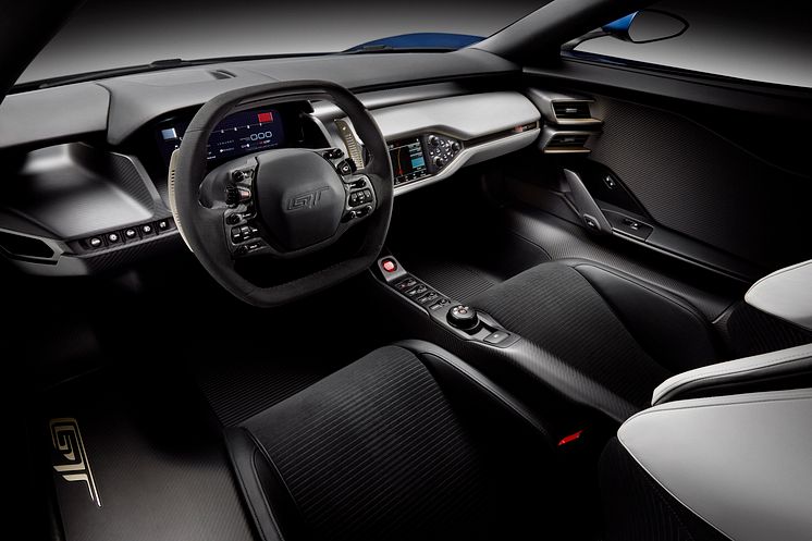 Nye Ford GT, interiørbilde
