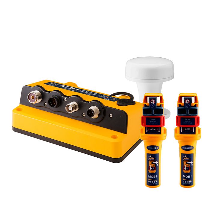Hi-res image - Ocean Signal - Ocean Signal’s ATB1 AIS kit – the ATB1 Class B AIS Transponder and two rescueME MOB1 man overboard beacons