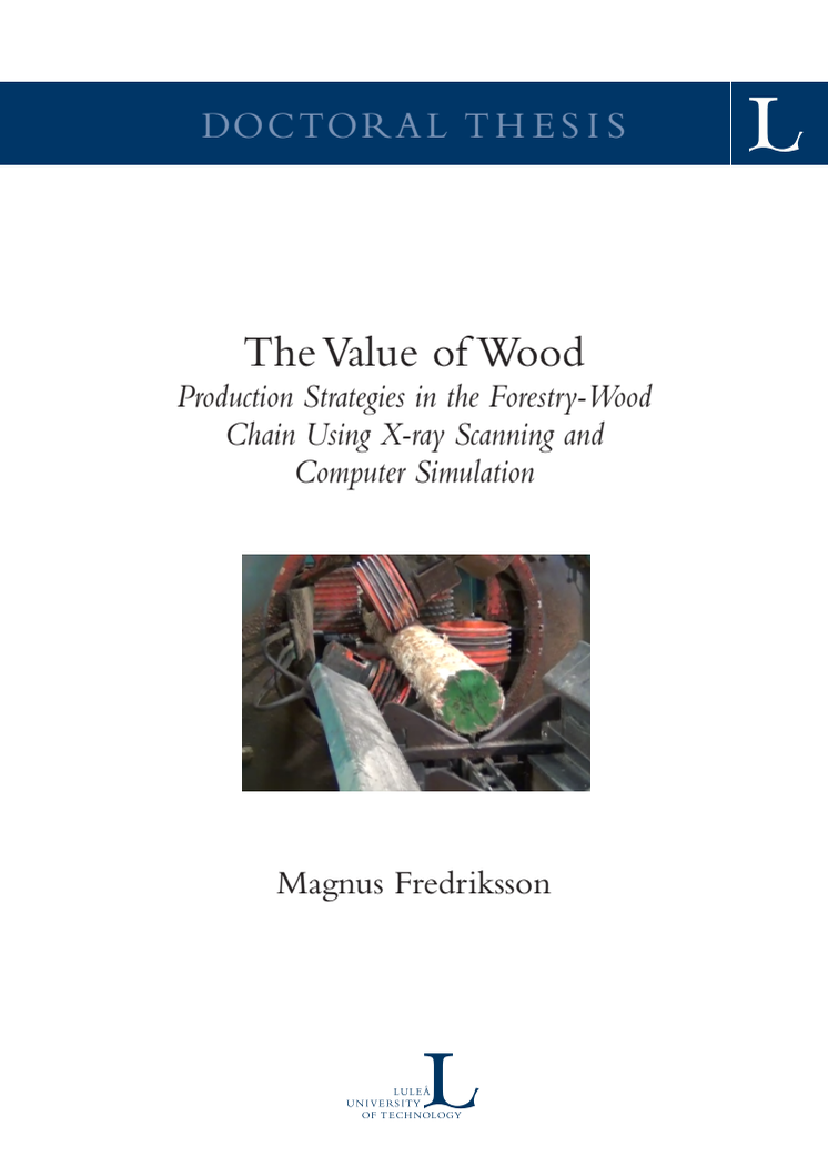 Från skog på rot till träprodukt