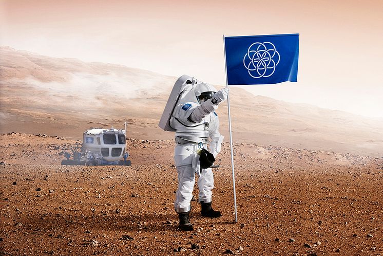 Oskar Pernefeldt - The International Flag of Planet Earth