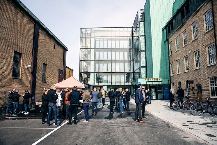 Invigning Viskaholm, Borås