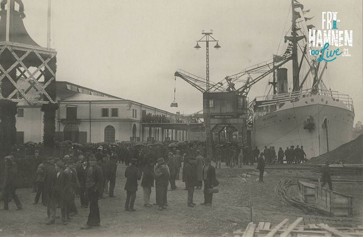 Pressbild_Frihamnen_live_ invigningen 1919