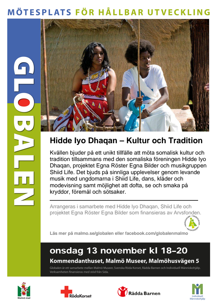 Hidde Iyo Dhaqan — Kultur och Tradition