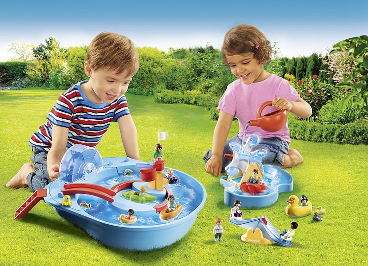 Wasserspaß mit Lerneffekt: PLAYMOBIL 1.2.3 AQUA