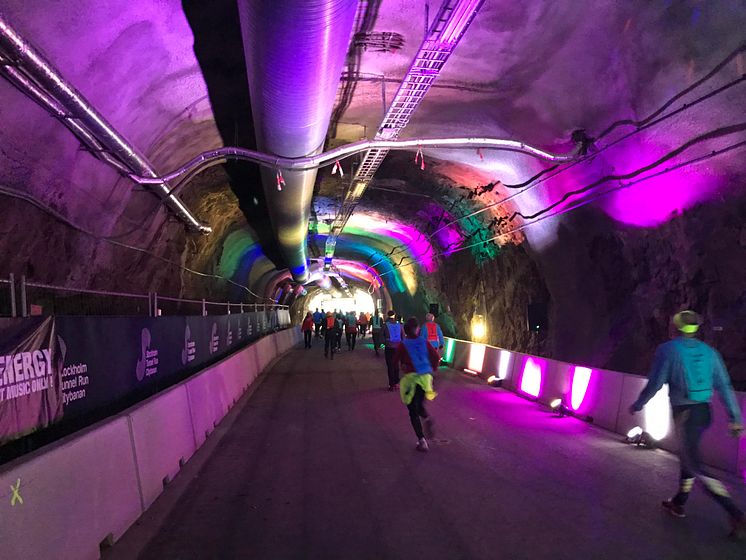 Stockholm Tunnel Run Citybanan 2017 - Tunneln
