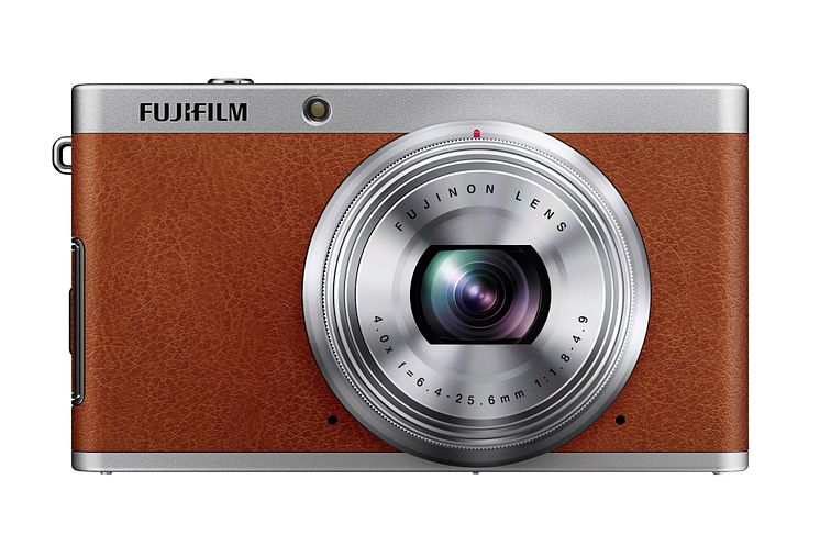 FUJIFILM XF1 front brown