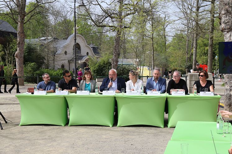 Stadion der Träume - Präsentation des Programms im Konzertgarten des Zoo Leipzig