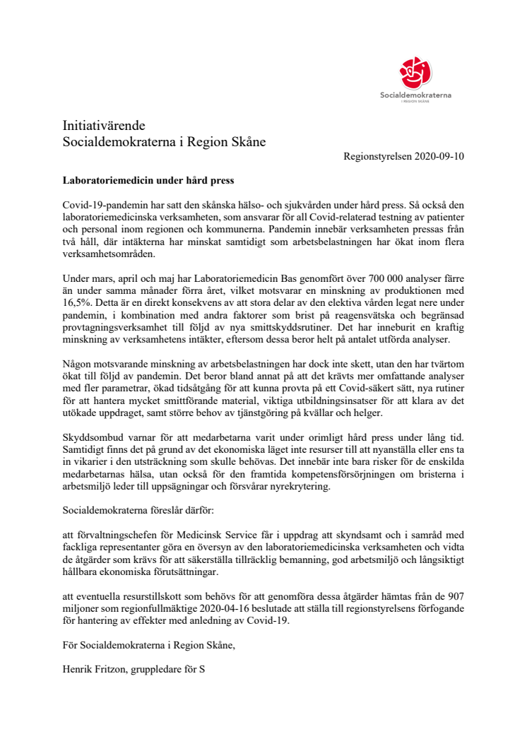 RE_Beslutsförslag Bilaga_Initiativärende RS 2020-09-10 - Laboratoriemedicin under hård press.docx.pdf
