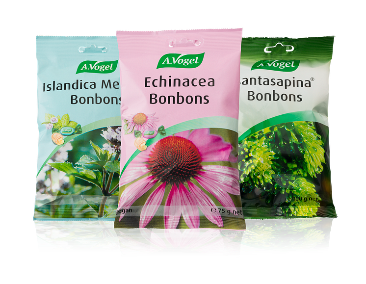 A.Vogel bonbons gruppe produktbilde