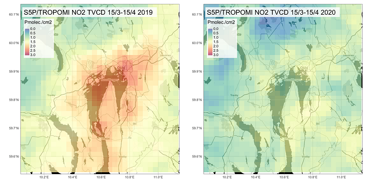 Sentinel5P TROPOMI