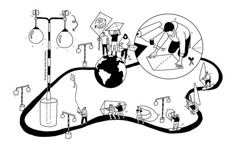 WindPark - Illustration Lukas Hamilcaro 