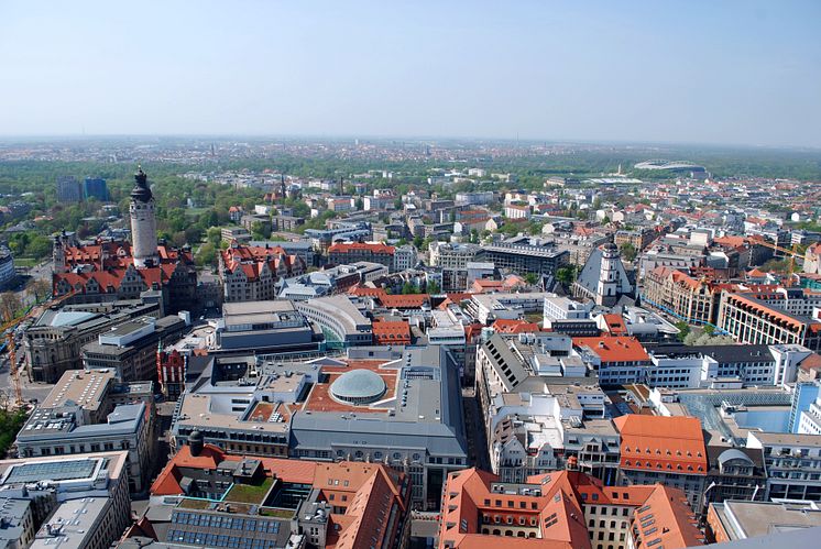 Leipzig Skyline