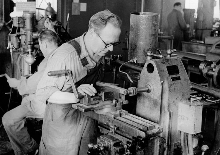 NK verkstad 1954 metallverkstaden Sörmlands museum