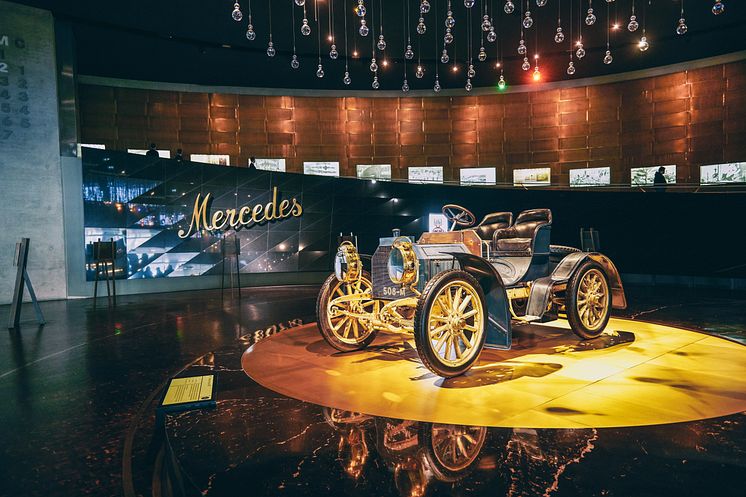 Oldtimer Mercedes Benz museet 