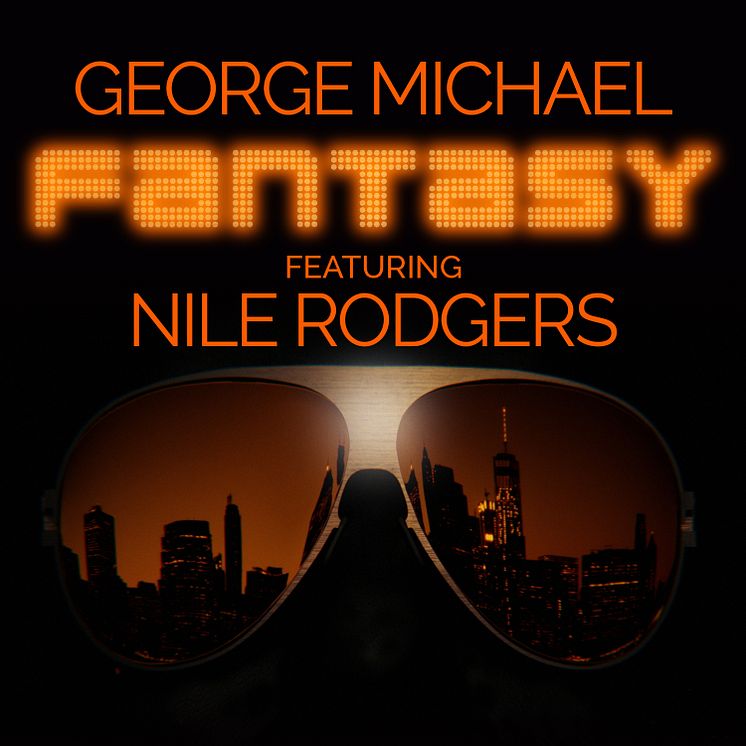 George Michael featuring Nile Rodgers - Fantasy - Singelomslag