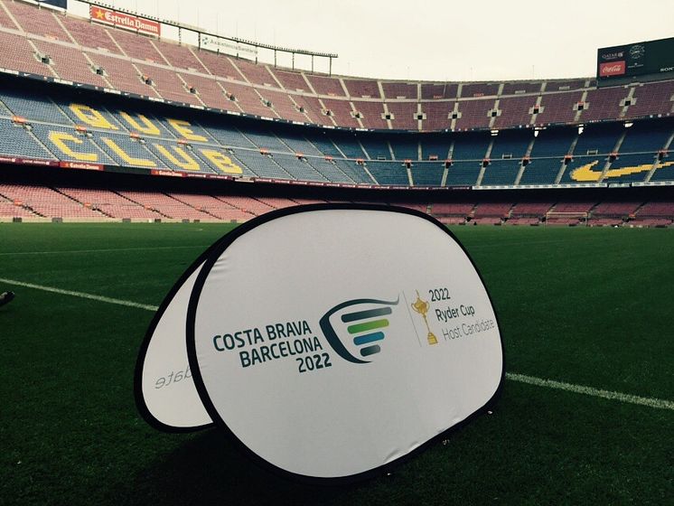 Costa Brava - Barcelona 2022 Ryder Cup Host Candidate at Camp Nou, Catalonien